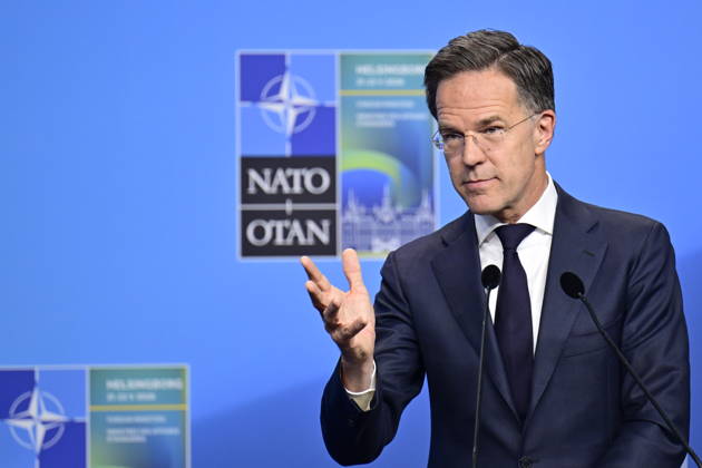NATO Secretary General Mark Rutte holds a closing press conference during the NATO Foreign Ministers meeting at Sea U in Helsingborg, Sweden on may 22, 2026 HELSINGBORG SWEDEN x50090x  Copyright: xJohanxNilsson TTx NATO FOREIGN MINISTERS MEETING HELSINGBORG RrM0496CNl4