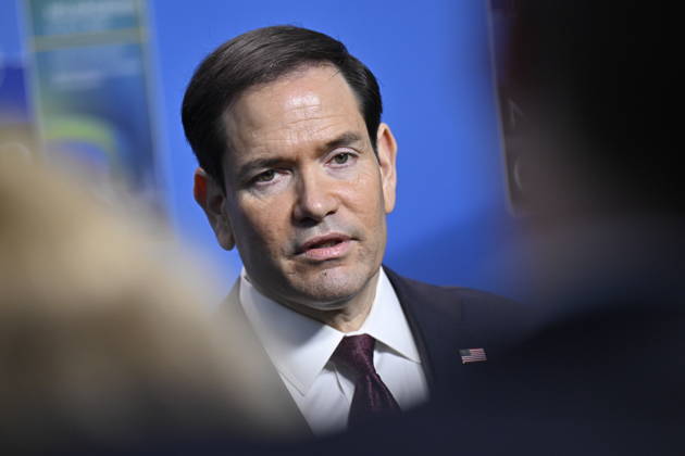 US Secretary of State Marco Rubio meets the press after the NATO Foreign Ministers meeting on Friday at Sea U in Helsingborg, Sweden on may 22, 2026 HELSINGBORG SWEDEN x50090x  Copyright: xJohanxNilsson TTx NATO FOREIGN MINISTERS MEETING HELSINGBORG 4ttY0V1Wl9A