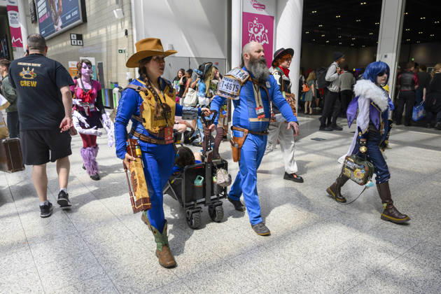 MCM Comic Con 2026 in London LONDON, UNITED KINGDOM - MAY 22: Cosplayers attend the MCM Comic Con event held at the Excel Centre in London, United Kingdom on May 22, 2026. Ray Tang Anadolu London United Kingdom. Editorial use only. Please get in touch for any other usage.  Copyright: x2026xAnadoluxRayxTangx
