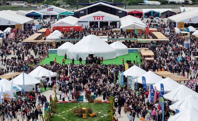 8th Ethnosport Culture Festival in Istanbul ISTANBUL, TURKIYE - MAY 23: People visit the 8th Ethnosport Culture Festival, organized by the World Ethnosport Federation, at Istanbul Ataturk Airport in Istanbul, Turkiye on May 23, 2026. Cem Tekkesinoglu Anadolu Istanbul Turkey. Editorial use only. Please get in touch for any other usage.  Copyright: x2026xAnadoluxCemxTekkesinoglux