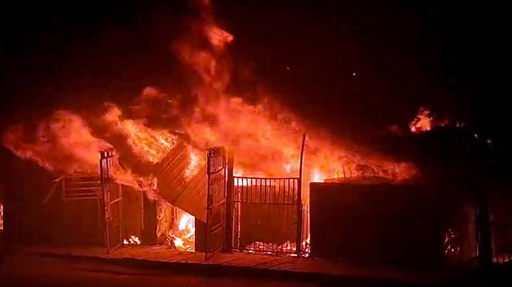 RECORD DATE NOT STATED A fire breaks out at furniture market at Shastri Park New Delhi, May 23 (ANI): A fire breaks out at furniture market at Shastri Park, in New Delhi on Friday. (ANI Video Grab) New Delhi Delhi India Copyright: xANIx ANI_20260523087
