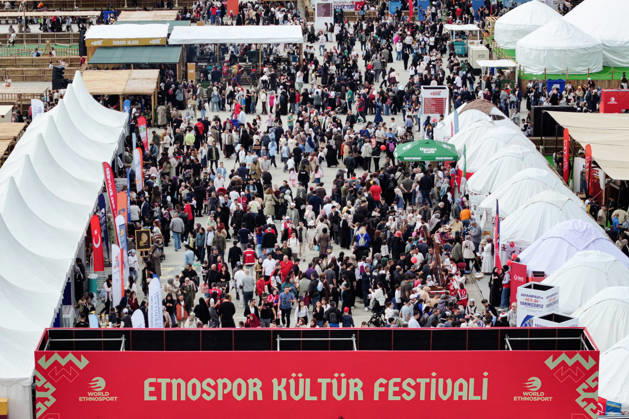 8th Ethnosport Culture Festival in Istanbul ISTANBUL, TURKIYE - MAY 23: A view of the 8th Ethnosport Culture Festival, organized by the World Ethnosport Confederation, on its third day at Ataturk Airport in Istanbul, Turkiye on May 23, 2026. Cemal Yurttas Anadolu Istanbul Turkey. Editorial use only. Please get in touch for any other usage.  Copyright: x2026xAnadoluxCemalxYurttasx