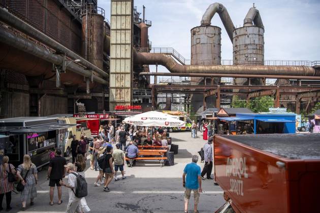 Street Food Festival im Landschaftspark. 23.05.2026 in Duisburg ** NUR FÜR REDAKTIONELLE ZWECKE ** EDITORIAL USE ONLY **<p>Street Food Festival im Landschaftspark. 23.05.2026 in Duisburg Deutschland NRW Duisburg Copyright: DanielxAttia
