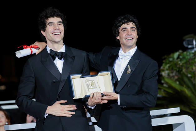 79ème Festival International du Film de Cannes Photocall des Palmes 79th International Cannes Film Festival Photocall with winners 456721 2026 05 23 France Ambrossi, Javier Calvo, Javier  Copyright: xLionelxGuericolas MPPx STAR_456721_014