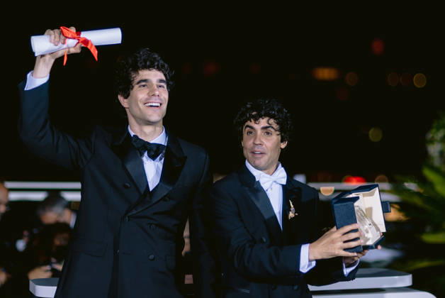 79ème Festival International du Film de Cannes Photocall des Palmes 79th International Cannes Film Festival Photocall with winners 456722 2026 05 23 Alpes Maritimes Cannes France Calvo, Javier Ambrossi, Javier  Copyright: xTerencexBaelenx STAR_456722_011