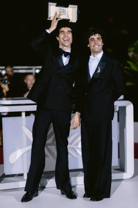 79ème Festival International du Film de Cannes Photocall des Palmes 79th International Cannes Film Festival Photocall with winners 456722 2026 05 23 Alpes Maritimes Cannes France Calvo, Javier Ambrossi, Javier  Copyright: xTerencexBaelenx STAR_456722_012