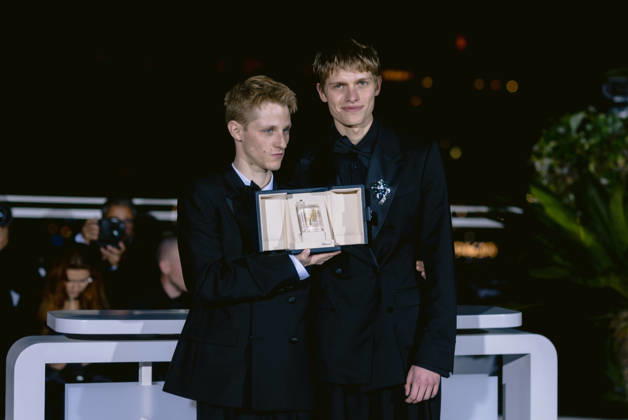 79ème Festival International du Film de Cannes Photocall des Palmes 79th International Cannes Film Festival Photocall with winners 456722 2026 05 23 Alpes Maritimes Cannes France Campagne, Valentin Macchia, Emmanuel  Copyright: xTerencexBaelenx STAR_456722_037