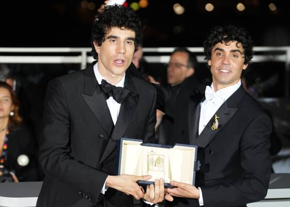 PALME D OR 79eme FESTIVAL DE CANNES - 23 05 2026 CANNES, FRANCE - MAY 23 Prix de la Mise en Scene Javier Calvo and Javier Ambrossi LA BORA NEGRA screening during the 79th annual Cannes Film Festival at Palais des Festivals on May23 2026 in Cannes, France.photos Laurent Lairys CANNESFrance  Copyright: xLaurentxLairysx