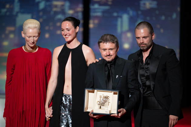 Cannes Closing Ceremony LZ Tilda Swinton, Renate Reinsve, Cristian Mungiu, Sebastian Stan attending the Closing Ceremony during the 79th Cannes International Film Festival in Cannes, France on May 23, 2026, the film selected in the Official Competition. Photo by Laurent Zabulon ABACAPRESS.COM  Copyright: xZabulonxLaurentx