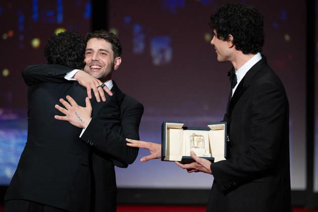 Cannes Closing Ceremony LZ Javier Ambrossi and Javier Calvó attending the Closing Ceremony during the 79th Cannes International Film Festival in Cannes, France on May 23, 2026, the film selected in the Official Competition. Photo by Laurent Zabulon ABACAPRESS.COM  Copyright: xZabulonxLaurentx