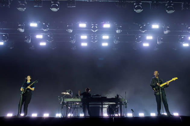 SaO PAULO, SP - 23.05.2026: C6 FEST 2026 - The British band The XX will perform on the third day of the fourth edition of C6 Fest, this Saturday (May 23rd), at the Ibirapuera Auditorium in Sao Paulo. Formed by Romy Madley Croft, Oliver Sim and Jamie xx, the group emerged in London in 2005 and has become a reference in contemporary indie pop and electronic music. The performance is part of the band& 39;s current international tour, marked by its atmospheric repertoire and acclaimed hits. x2949381x  EmersonxSantos