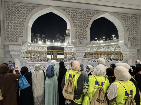 Muslims perform the Hajj pilgrimage MECCA, SAUDI ARABIA - MAY 23: Muslim pilgrims from various countries around the world who come to perform the Hajj, circumambulate the Masjid al-Haram wearing Ihram during the Hajj pilgrimage in Mecca, Saudi Arabia on May 23, 2026. Ali Atmaca Anadolu Mecca Saudi Arabia. Editorial use only. Please get in touch for any other usage.  Copyright: x2026xAnadoluxAlixAtmacax