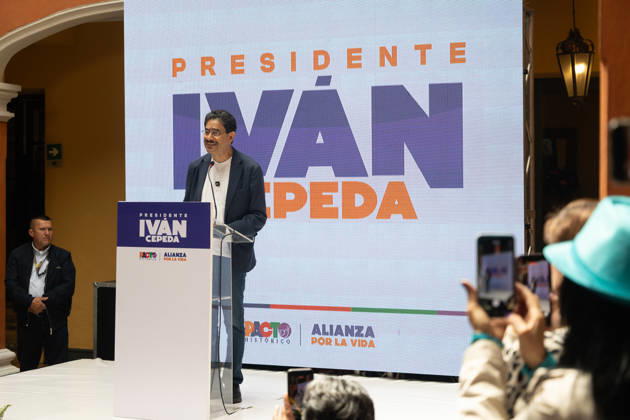 RECORD DATE NOT STATED Presidential Candidate Ivan Cepeda Presidential candidate Ivan Cepeda gives a press conference in Bogota Colombia, May 21, 2026. Photo by: Wendy P. Romero Long Visual Press Bogota Bogota D.C Colombia Copyright: xWendyxP.xRomerox