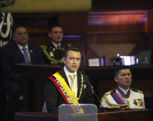 REPORT TO THE NATION DANIEL NOBOA Quito, Sunday, May 24, 2026 Plenary of the Assembly receives the President of the Republic Daniel Noboa, for his Report to the Nation, at the Legislative Palace Photos API Rolando Enriquez Quito Pichincha Ecuador POL INFORMEALANACIONDANIELNOBOA f768c15bc2b4a856db6ccb68a0a3e96a Copyright: xROLANDO-ENRIQUEZx
