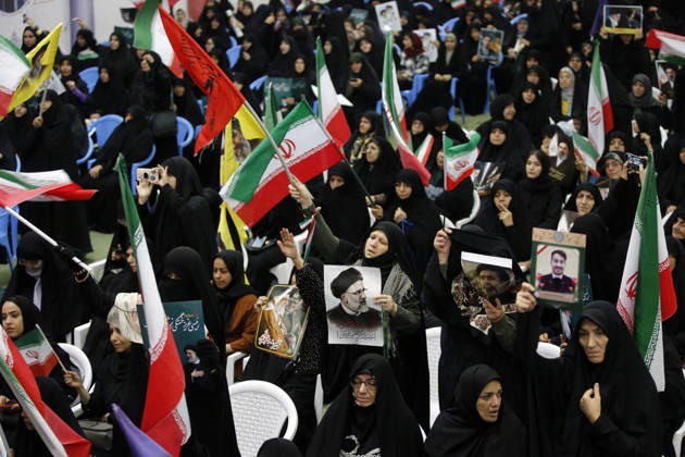 Memorial ceremony held in Tehran for victims of Iran-US-Israel conflict TEHRAN, IRAN - MAY 24: A memorial ceremony is held at the Imam Khomeini Mosalla Mosque for those who lost their lives in the conflict involving Iran, the United States, and Israel following the February 28 attacks, in Tehran, capital of Iran, on May 24, 2026. Fatemeh Bahrami Anadolu Tehran Iran. Editorial use only. Please get in touch for any other usage.  Copyright: x2026xAnadoluxFatemehxBahramix