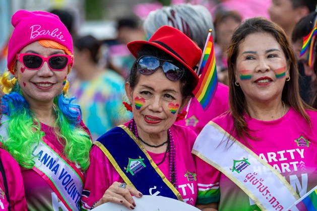 The Chiang Mai Pride Parade 2026 celebrations in Chiang Mai, Thailand - 24 May 2026 Participants dressed in colorful costumes take part during The Chiang Mai Pride Parade 2026 during celebrations. The Chiang Mai Pride Parade 2026 took place in Chiang Mai, Thailand. Chiang Mai province holds Thailandís first Pride Month celebrations annually, promoting gender equality, diversity, and human rights as part of Pride Month activities in northern Thailand. Chiang Mai Thailand Copyright: xPongmanatxTasirix xSOPAxImagesx PTASIRI240526DxII9500