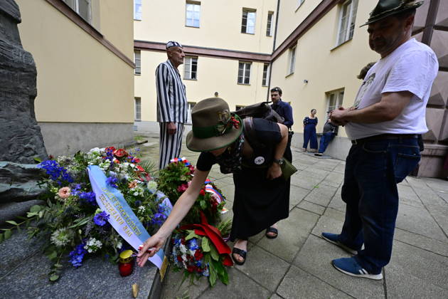 A commemorative act in memory of the victims of 1939-1945 took place at Kounic Student Residence as part of the Meeting Brno festival and the congress of the Sudeten German Regional Association, in Brno, Czech Republic, on May 25, 2026. The congress ends here. (CTKxPhoto VaclavxSalek) CTKPhotoP2026052502280  CTKPhotoP2026052502280