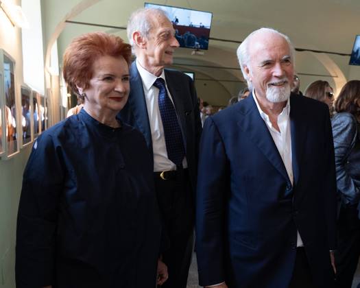 May 24, 2026, Pollenzo, Cn, Italy: Antonio Ricci at the funeral ceremony for Carlo Petrini, founder of Slow Food, the Terra Madre food fair, and the University of Pollenzo. Pollenzo, May 24, 2026 Pollenzo Italy  - ZUMAa289 20260524_zia_a289_034 Copyright: xSelenexDanielex xAgfx