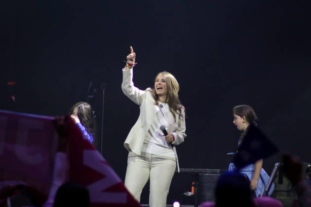 May 24, 2026, Bogota, Bogota D.C, Colombia: Colombian right-wing candidate Paloma Valencia closes her political campaign in Bogota s Movistar Arena may 24, 2026. Bogota Colombia - ZUMAvp1_ 20260524_zia_vp1_005 Copyright: xJorgexLondonox