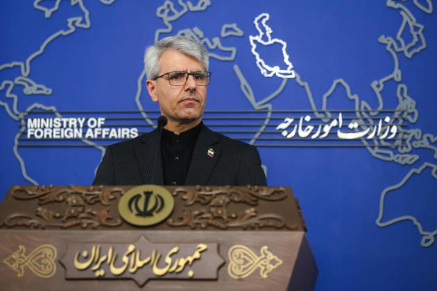 Weekly press conference by Foreign Ministry Spokesperson Esmaeil Baghaei in Tehran, Iran - 25 May 2026 Esmaeil Baghaei, Spokesperson of Foreign Ministry seen during his weekly press conference. Tehran Iran Copyright: xFoadxAshtarix xSOPAxImagesx FAshtari-1340