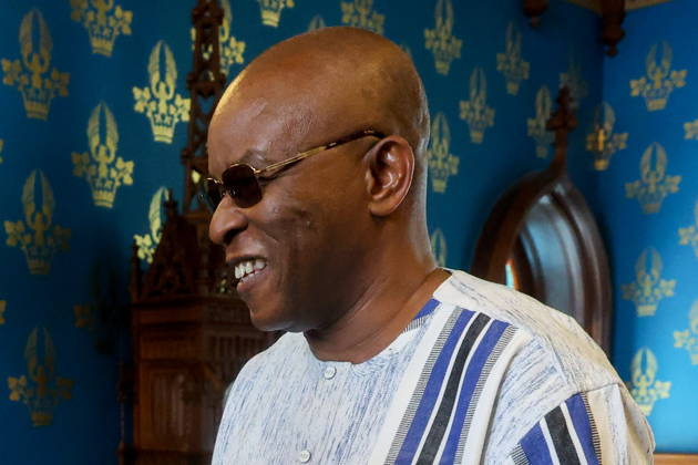 RUSSIA, MOSCOW - MAY 25, 2026: Burkina Faso s Ambassador to Russia Aristide Rapougdondba Ludovic Tapsoba is seen before a reception for the heads of missions at the Reception House of Russia™s Ministry of Foreign Affairs on Africa Day Moscow Russia  - ZUMAt113 20260525_zaa_t113_193 Copyright: xSergeixFadeichevx
