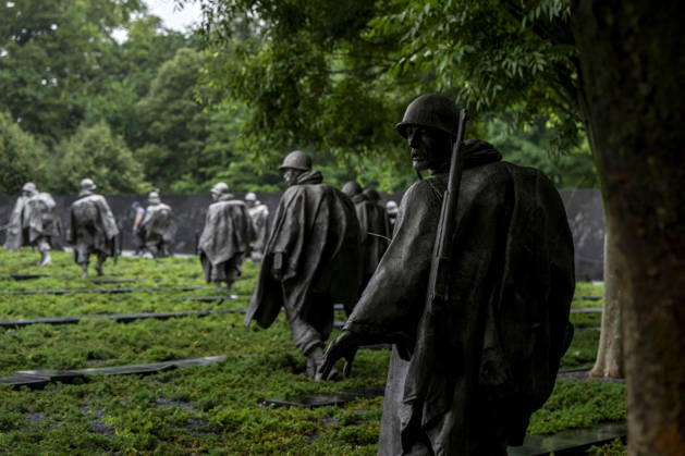 The Korean War Memorial is seen on Memorial Day in Washington, DC on Monday, May 25, 2026.  WAP20260525325 BONNIExCASH