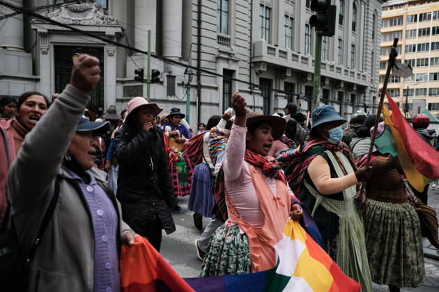 Protest held in La Paz calling for the resignation of Bolivian President Rodrigo Paz LA PAZ, BOLIVIA - MAY 25: Protesters demanding the resignation of Bolivian President Rodrigo Paz in La Paz, Bolivia, on May 25, 2026. Jorge Mateo Romay Salinas Anadolu La Paz Bolivia. Editorial use only. Please get in touch for any other usage.  Copyright: x2026xAnadoluxJorgexMateoxRomayxSalinasx