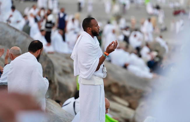 Muslim pilgrims gather at Mount Arafat during Hajj Muslim pilgrims gather at Mount of Mercy on the plain of Arafat during the annual hajj pilgrimage, outside the holy city of Mecca, Saudi Arabia, May 26, 2026. Photo by SPA Saudi Pess Agency APA Images Mecca Mecca Saudi Arabia 260526_Mecca_SPA_2_00(21) Copyright: xSPAxSaudixPessxAgencyxSaudixPressxAgencyx xapaimagesx