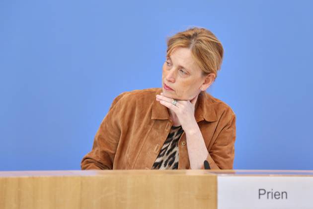 Berlin, Deutschland, 26.05.2026: Bundespressekonferenz: Kinderreport 2026: Chancengerechte Bildung : Bundesministerin für Bildung, Familie, Senioren, Frauen und Jugend Karin Prien (CDU) Copyright: xdtsxNachrichtenagenturx dts_120467