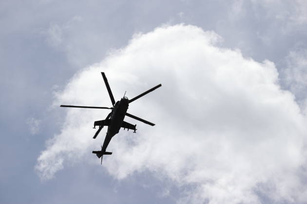 Georgia marks 108th anniversary of the founding of the republic TBILISI, GEORGIA - MAY 26: Georgian Army aircrafts perform a demonstrative flight during the military parade to mark the 108th anniversary of the founding of the Republic of Georgia, in Tbilisi, Georgia on May 26, 2026. Davit Kachkachishvili Anadolu Tbilisi Georgia. Editorial use only. Please get in touch for any other usage.  Copyright: x2026xAnadoluxDavitxKachkachishvilix