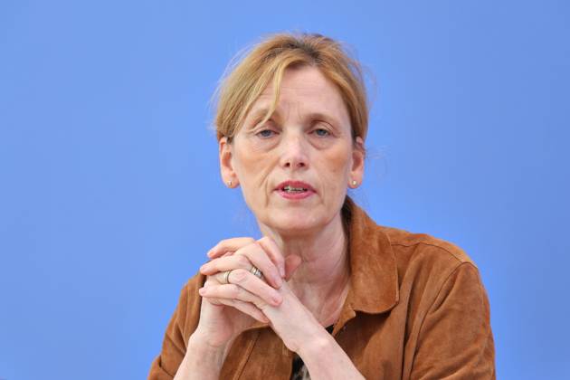 Berlin, Deutschland, 26.05.2026: Bundespressekonferenz: Kinderreport 2026: Chancengerechte Bildung : Bundesministerin für Bildung, Familie, Senioren, Frauen und Jugend Karin Prien (CDU) Copyright: xdtsxNachrichtenagenturx dts_120487