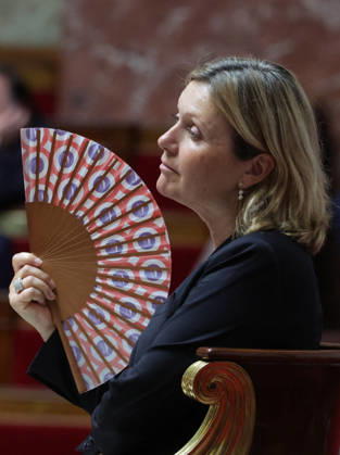 Questions to the Government Session - Paris French President of National Assembly Yael Braun-Pivet seen here during a session of Questions to the Government at the French National Assembly in Paris, France on May 26th, 2026. Photo by Henri Szwarc ABACAPRESS.COM Paris France  Copyright: xSzwarcxHenri ABACAx