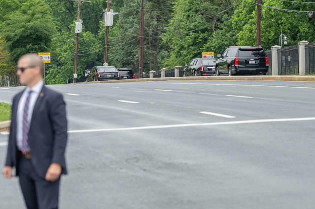 May 26, 2026, Bethesda, Maryland, United States: U.S. President DONALD TRUMP departs Walter Reed National Military Medical Center following his annual physical examination. Bethesda United States - ZUMAk206 20260526_znp_k206_007 Copyright: xMattxKaminskyx