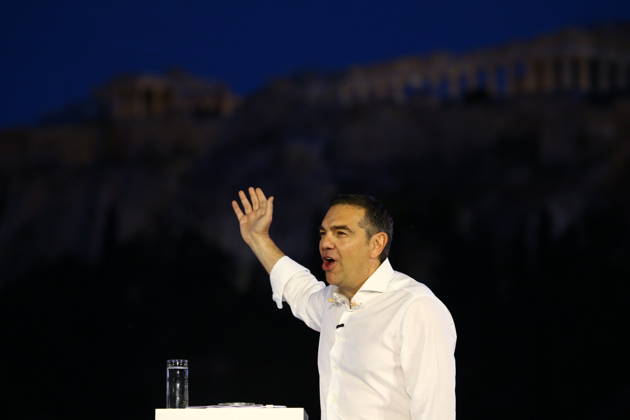 May 26, 2026, Athens, Greece: Former Greek Prime Minister ALEXIS TSIPRAS announced newpolitical party. The new political party founded by former Greek Prime Minister Alexis Tsipras is called ELAS - Greek Left Alliance. Tsipras officially launched the party and presented its founding manifesto during a highly anticipated event in Thiseio, Athens. Athens Greece  - ZUMAv62_ 20260526_zaf_v62_009 Copyright: xAristidisxVafeiadakisx