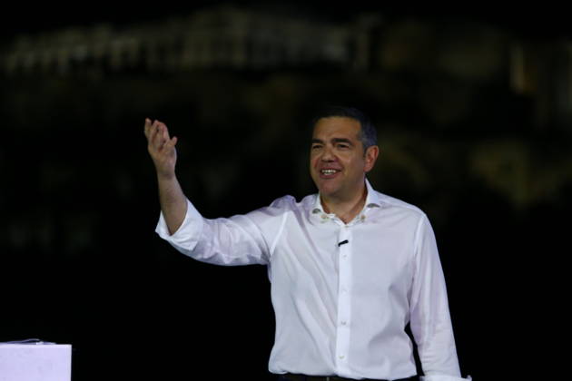 May 26, 2026, Athens, Greece: Former Greek Prime Minister ALEXIS TSIPRAS announced newpolitical party. The new political party founded by former Greek Prime Minister Alexis Tsipras is called ELAS - Greek Left Alliance. Tsipras officially launched the party and presented its founding manifesto during a highly anticipated event in Thiseio, Athens. Athens Greece  - ZUMAv62_ 20260526_zaf_v62_014 Copyright: xAristidisxVafeiadakisx