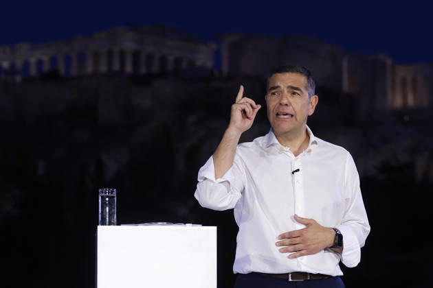 Alexis Tsipras unveils new political party in Athens ATHENS, GREECE - MAY 26: Greek former Prime Minister Alexis Tsipras speaks during the presentation of his new political party in Athens, Greece, on May 26, 2026. Costas Baltas Anadolu Athens Greece. Editorial use only. Please get in touch for any other usage.  Copyright: x2026xAnadoluxCostasxBaltasx