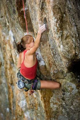 Female Climber model released Symbolfoto Copyright: xleafx Panthermedia66228066.jpg