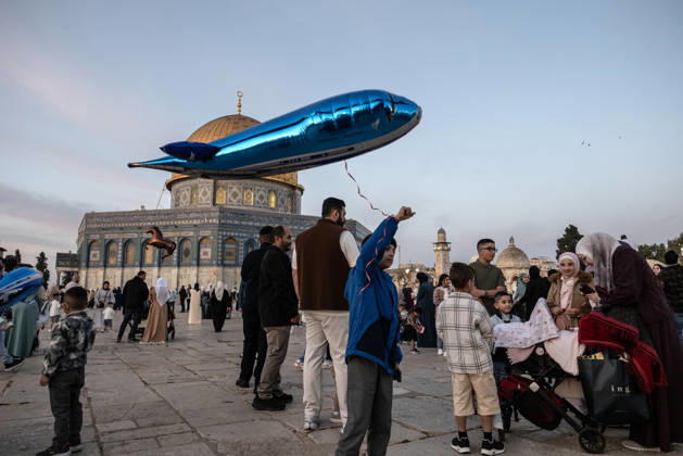 Muslims flock to Al-Aqsa Mosque in East Jerusalem for Eid al-Adha prayer JERUSALEM - MAY 27: Muslim worshippers flock to the Al-Aqsa Mosque, located in the Old City of East Jerusalem, to perform the Eid al-Adha (Feast of Sacrifice) prayer on May 27, 2026. Mostafa Alkharouf Anadolu Jerusalem Israel. Editorial use only. Please get in touch for any other usage.  Copyright: x2026xAnadoluxMostafaxAlkharoufx