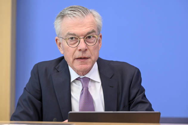 ABB BPK-GUTACHTEN - Prof. Dr. Martin Werding Bericht zum Thema Vorstellung des Fruehjahrsgutachten 2026-Sachverstaendigenrat zur Begutachtung der gesamtwirtschaftlichen Entwicklung auf der BPK Bundespressekonferenz in Berlin am 27.05.2026 Berlin Deutschland