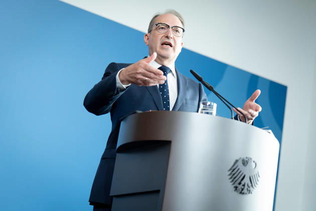 Pressestatement, Bundesinnenminister, Alexander Dobrindt Berlin, Pressestatement, Bundesinnenminister, Alexander Dobrindt, Bundesministerium des Innern Berlin Berlin GER