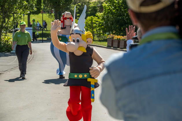 Eröffnung des neuen Themenbereichs Idefix Abenteuerland im Freizeitpark Belantis bei Leipzig. Der familienorientierte Erlebnisbereich rund um die bekannten Asterix-Figuren ist Teil der geplanten Weiterentwicklung des Parks zum zukünftigen Asterix-Park Deutschland. Eröffnung Idefix Abenteuerland