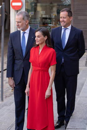 King Felipe and Queen Letizia and the Mayor of Toledo, Carlos Velázquez Romo d , during the official ceremony for the presentation of the awards and the subsequent family photo with all the winners, inside the Primate Cathedral of Santa María, on May 27th, 2026, in Toledo, Castilla La Mancha Spain Their Majesties the King and Queen of Spain lead this solemn institutional ceremony to recognize the career, creativity and contribution of the honorees to the enrichment of the countrys artistic, cultural and musical heritage 27 MAY 2026 Juanma Jimé Toledo, Castilla La Mancha Toledo, Castilla La Mancha Spain Copyright: xJuanmaxJimà nezx 7554067