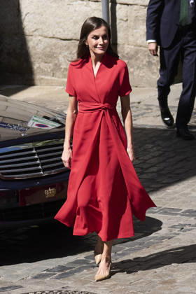 27-05-2026 Madrid Queen Letizia during the Merit fine arts 2024 gold medals ceremony at the Cathedral Primada de Santa Maria in Toledo, Castilla-La Mancha No Spain Â  Copyright: xPPEx