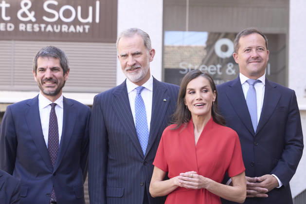 27-05-2026 Madrid Queen Letizia and King Felipe during the Merit fine arts 2024 gold medals ceremony at the Cathedral Primada de Santa Maria in Toledo, Castilla-La Mancha No Spain Â  Copyright: xPPEx