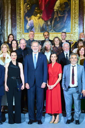 27-05-2026 Madrid Queen Letizia and King Felipe during the Merit fine arts 2024 gold medals ceremony at the Cathedral Primada de Santa Maria in Toledo, Castilla-La Mancha No Spain Â  Copyright: xPPEx