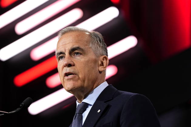 May 27, 2026, Ottawa, On, CANADA: Prime Minister Mark Carney makes an address at the Canadian Association of Defence and Security Industries annual defence industry trade show CANSEC, in Ottawa, on Wednesday, May 27, 2026. Ottawa CANADA  - ZUMAc35_ 20260527_zaf_c35_003 Copyright: xJustinxTangx
