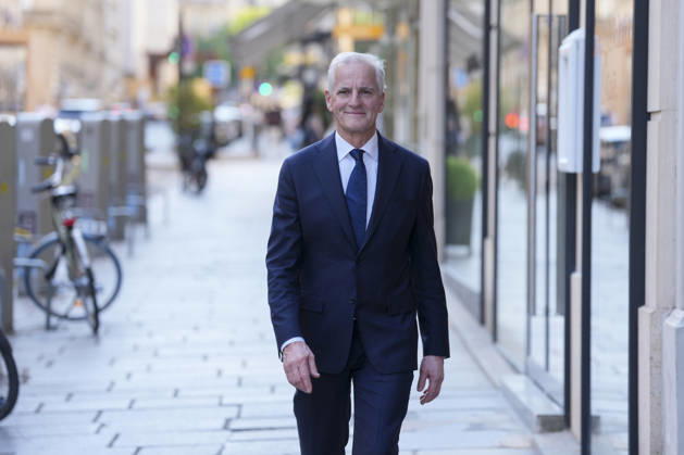 Store moter Frankrikes president Emmanuel Macron i Paris. Paris, Frankrike 20260527. Statsminister Jonas Gahr Store i Paris onsdag. Foto: Ole Berg-Rusten NTB Paris Frankrike IS0C5SpG1nc EDITORIAL USE ONLY Ref:_POLIS0C5SpG1nc.jpg Copyright: xOlexBerg-Rustenx xNTBx