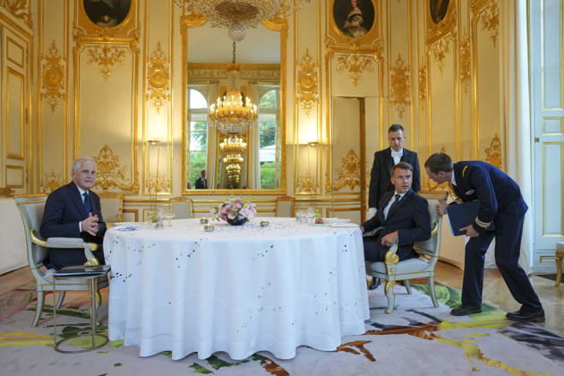 Store moter Frankrikes president Emmanuel Macron i Paris. Paris, Frankrike 20260527. Statsminister Jonas Gahr Store moter Frankrikes president Emmanuel Macron i ElysÃ e-palasset i Paris onsdag kveld. Foto: Ole Berg-Rusten NTB Paris Frankrike ZlxRxZwFylc EDITORIAL USE ONLY Ref:_POLZlxRxZwFylc.jpg Copyright: xOlexBerg-Rustenx xNTBx