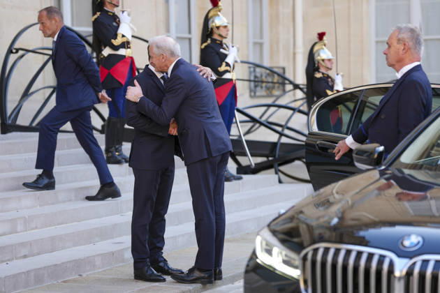 Store moter Frankrikes president Emmanuel Macron i Paris. Paris, Frankrike 20260527. Statsminister Jonas Gahr Store moter Frankrikes president Emmanuel Macron i Paris. Foto: Ole Berg-Rusten NTB Paris Frankrike bbdWU_iH4do EDITORIAL USE ONLY Ref:_POLbbdWU_iH4do.jpg Copyright: xOlexBerg-Rustenx xNTBx