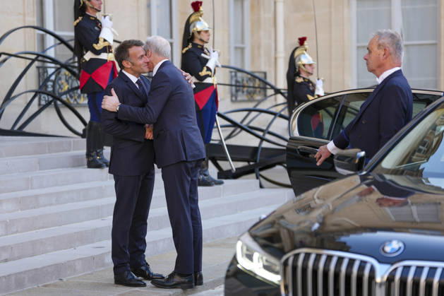 Store moter Frankrikes president Emmanuel Macron i Paris. Paris, Frankrike 20260527. Statsminister Jonas Gahr Store moter Frankrikes president Emmanuel Macron i Paris. Foto: Ole Berg-Rusten NTB Paris Frankrike Vh7sioqa3FY EDITORIAL USE ONLY Ref:_POLVh7sioqa3FY.jpg Copyright: xOlexBerg-Rustenx xNTBx